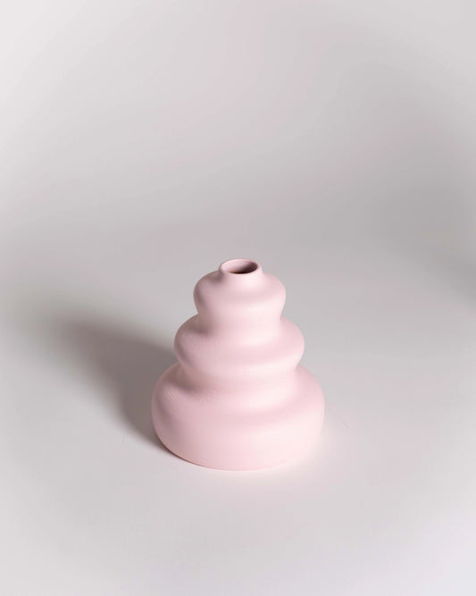 Tide Pink Ceramic Vase