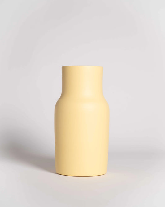 Blanc Ceramic Vase - Butter Yellow