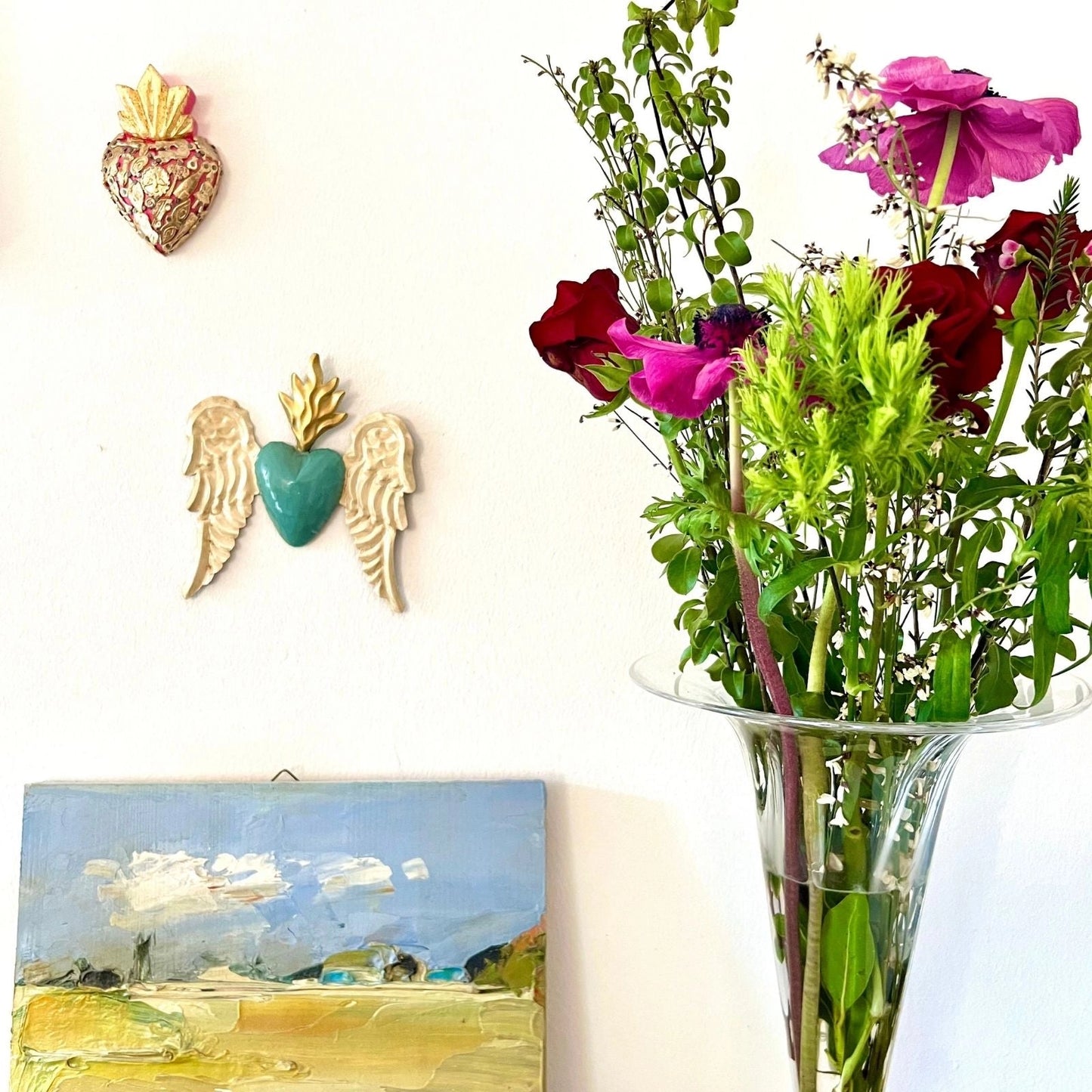 Mini Sacred Heart - Red