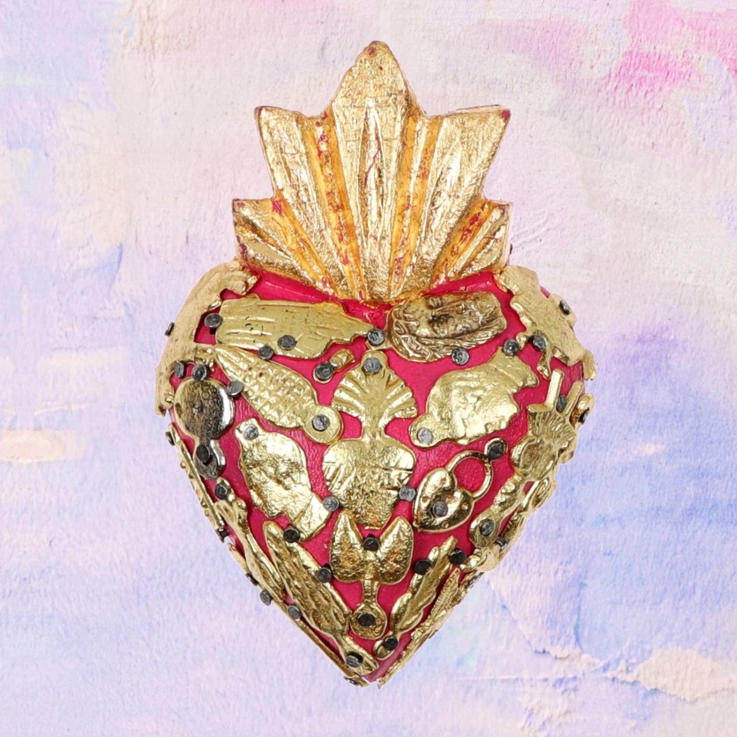 Mini Sacred Heart - Red