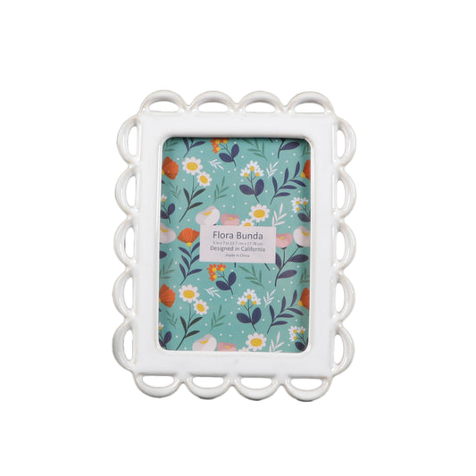 Scallop Ceramic Frame