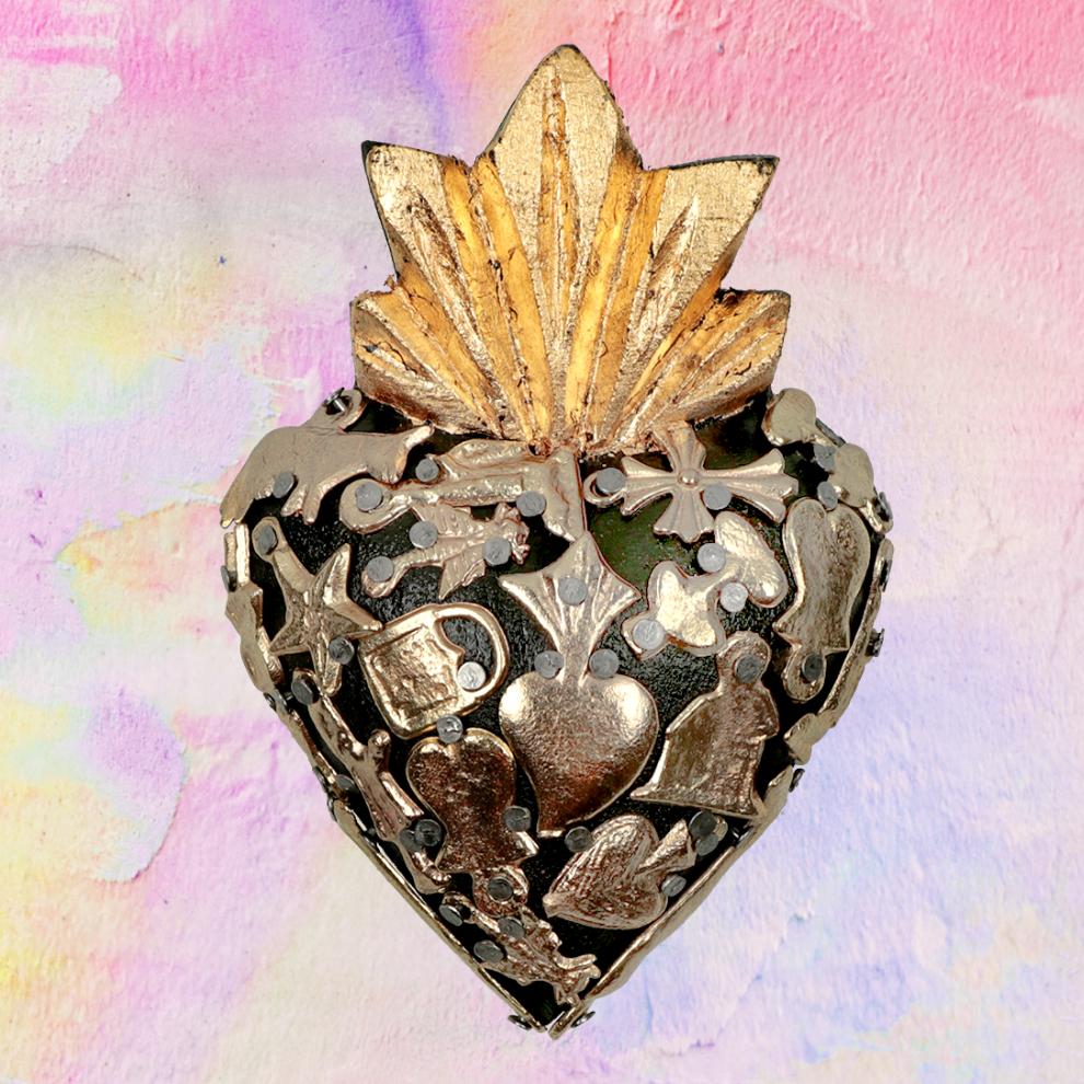 Mini Sacred Heart - Black