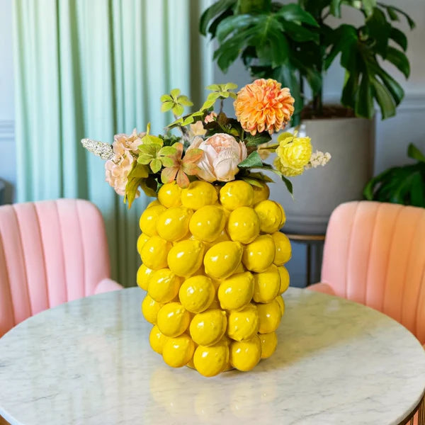 Multi Lemon Vase