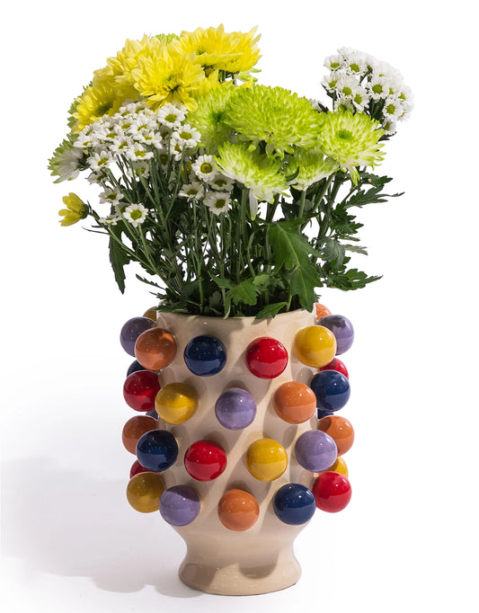 Pom Pom Vase