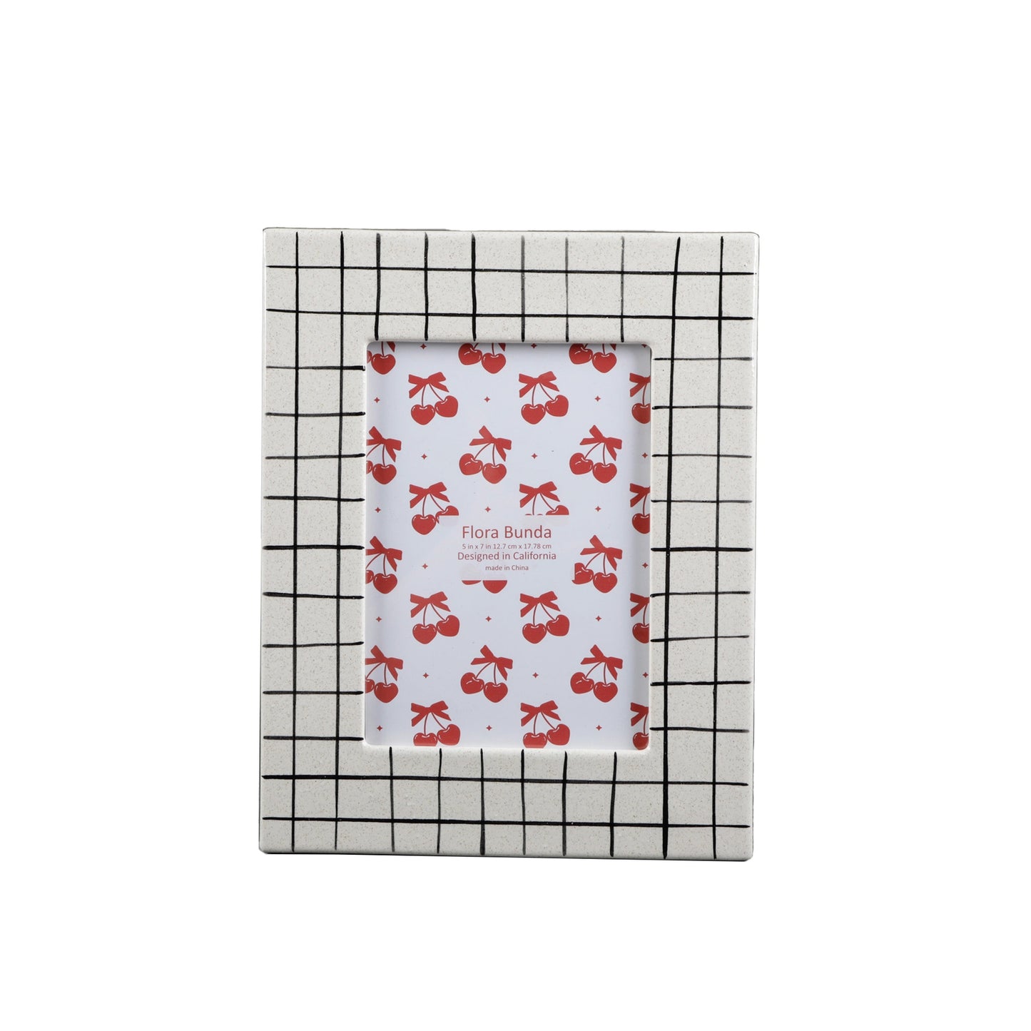 Checker Line Ceramic Frame
