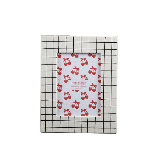 Checker Line Ceramic Frame