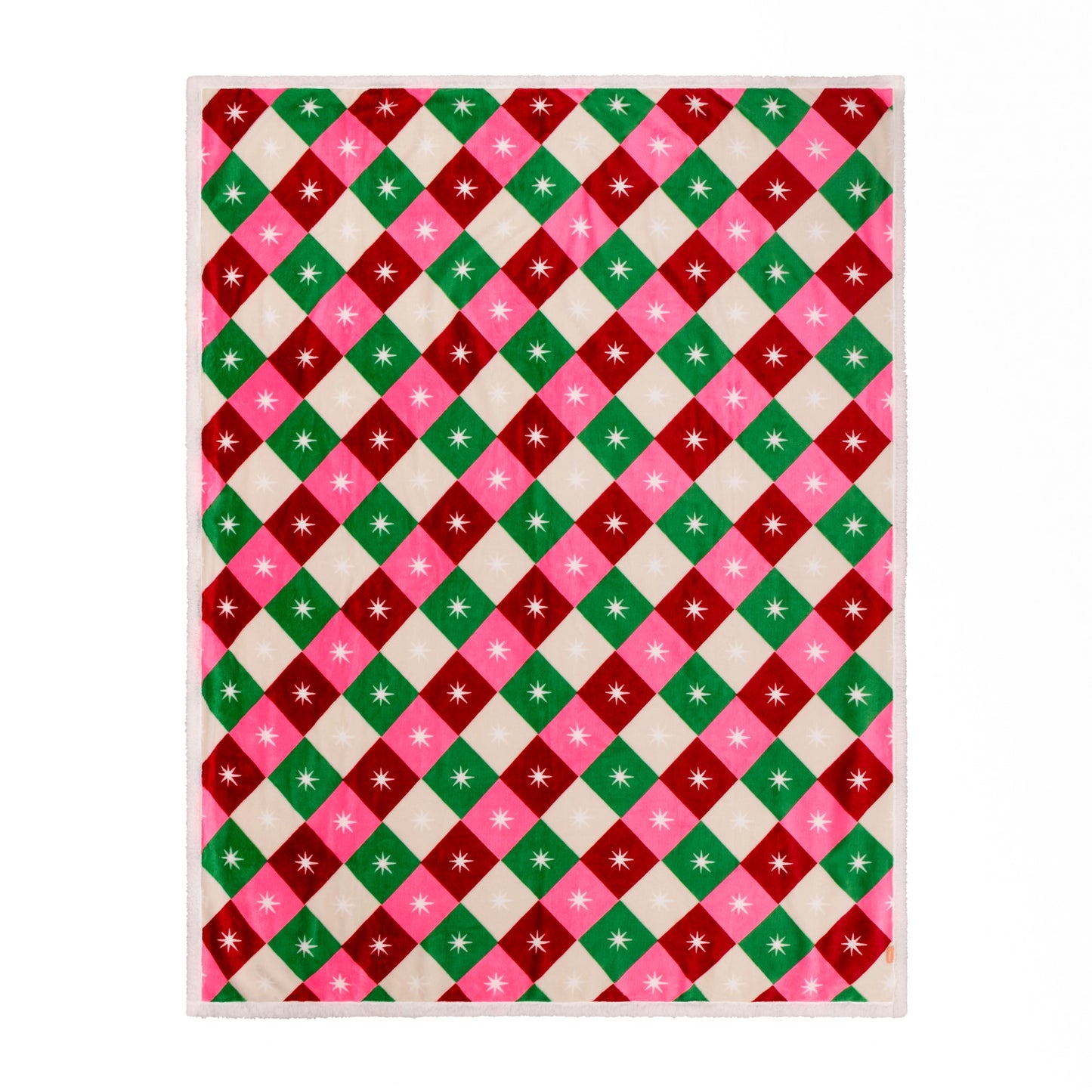 Star Sherpa Fleece Throw